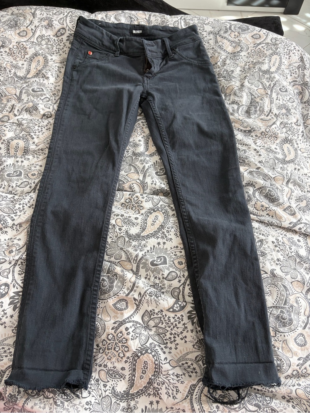 Hudson Jeans Black Skinny Jeans
